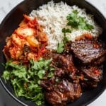 Korean-Style Pot Roast with Gochujang and Kimchi Recipe