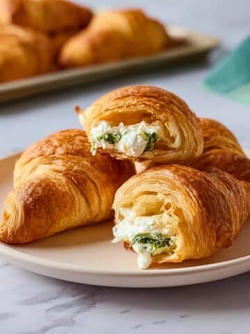 Spinach Feta Crescent Rolls—Only 3 Ingredients! Recipe