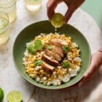 Street Corn Chicken Rice Bowls Recipe