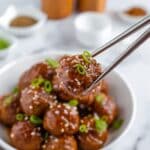 Easy Korean BBQ Meatballs Recipe