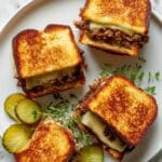 Patty Melt Toasties Recipe