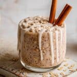 Cinnamon Roll Overnight Oats Recipe