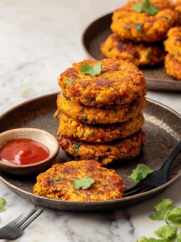 Indian Spiced Sweet Potato Patties Recipe