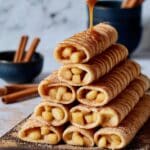 Apple Cinnamon Crepes with Fresh Fruit Filling Recipe
