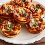 Chicago Deep-Dish Pizza Muffins Recipe