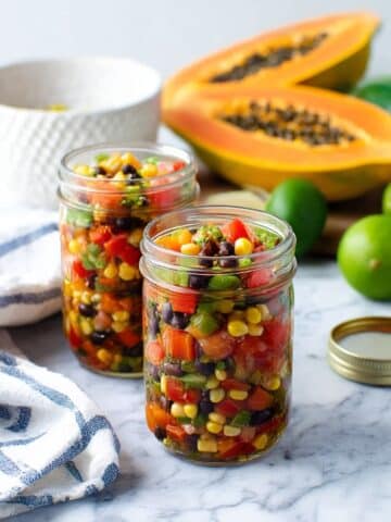 Summer Confetti Salad with Papaya Recipe