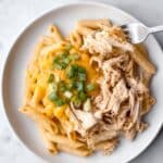 Healthy Buffalo Chicken Pasta Bake Recipe