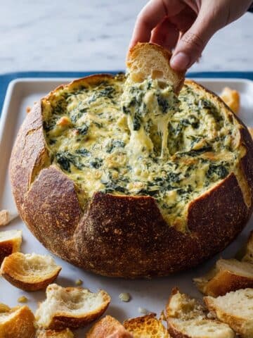 Outrageously Good Vegan Spinach Artichoke Dip Recipe
