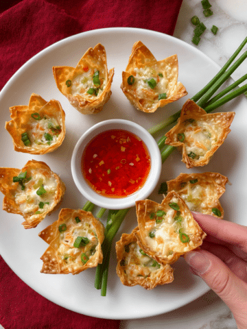 Crab Rangoon Wonton Cups Recipe