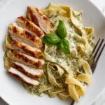 Best Creamy Pesto Chicken Pasta Recipe