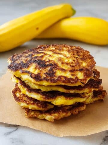 Parmesan Yellow Squash Fritters Recipe