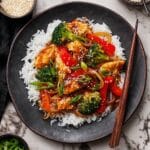 Easy Chicken Stir Fry with Broccoli and Bell Peppers Recipe
