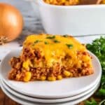 Sloppy Joe Cornbread Casserole Recipe