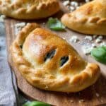 Spinach Ricotta Calzones Recipe