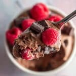 Dark Chocolate Raspberry Ice Cream Recipe