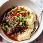 Miso Ginger Braised Short Ribs Recipe