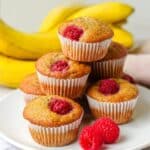 Banana Raspberry Muffins Recipe