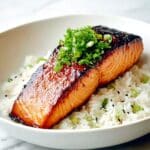 Miso Glazed Broiled Salmon Recipe