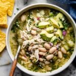 Easy Green Chicken Enchilada Soup Recipe