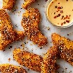 Baked Everything Bagel Chicken Tenders Recipe