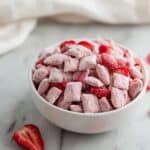 Strawberries and Cream Puppy Chow Recipe