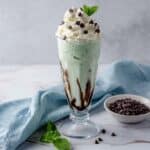 Mint Chocolate Chip Milkshake Recipe