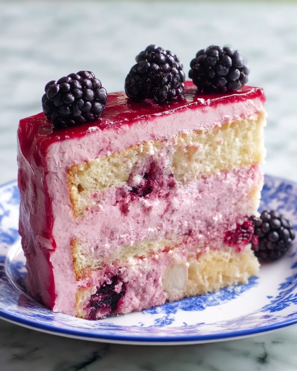 The first image shows a woman's hand holding a red, sponge-like biscuit over a white bowl filled with dark red liquid, all on a white marbled surface. In the second image, the woman's hand is spreading a thick layer of light purple cream with a spatula over red sponge-like biscuits arranged in a square white baking dish, the dish placed on the same white marbled surface. photo taken with an iphone --ar 4:5 --v 7
