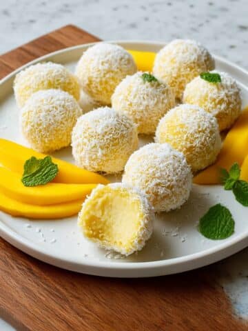 No Bake Mango Truffles Recipe