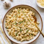 Creamy Garlic Parmesan Ditalini Pasta Recipe