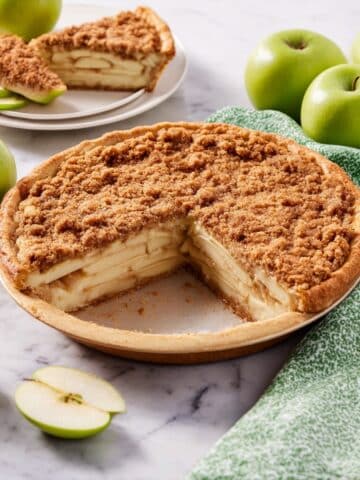 Sour Cream Apple Pie Recipe