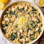 Creamy Lemon Chicken Orzo Recipe