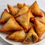 Moroccan Kefta (Ground Meat) Briouat Recipe