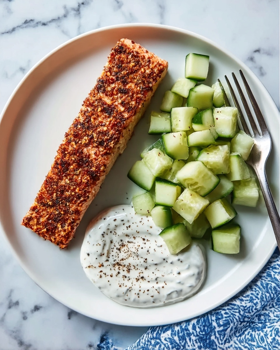 5-Ingredient Everything Bagel–Crusted Salmon Recipe - Recipe Image