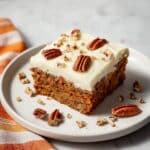 Homemade Moist Carrot Cake with Cream Cheese Frosting Recipe