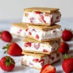 Strawberry Greek Yogurt Ice Cream Sandwiches Recipe
