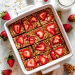 Strawberry Baked Oatmeal Recipe