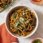 Black Pepper Udon with Beef Recipe