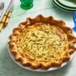 Asparagus Quiche with Goat Cheese and Gruyère Recipe