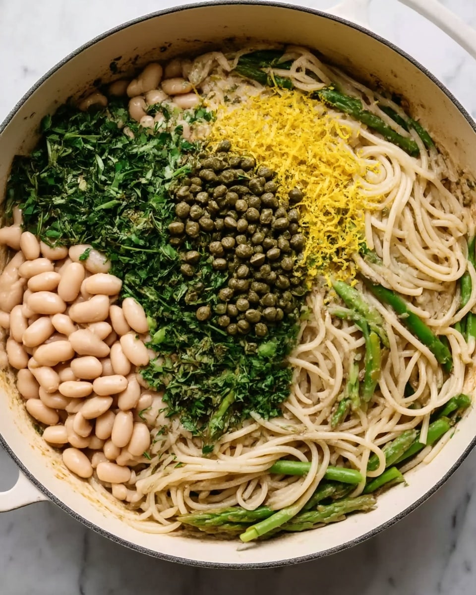 Lemon Asparagus Pasta Recipe