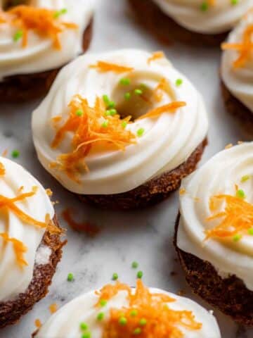 Carrot Cake Donuts with Cream Cheese Frosting Recipe