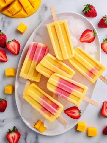 Easy Homemade Mango Popsicles (3-Ingredients) Recipe