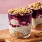 Berry Crumble Overnight Oats Recipe