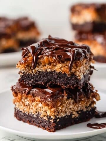 Samoa Brownies Recipe