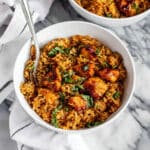 One-Pan Bold Honey BBQ Chicken Rice Recipe