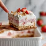 No-Bake Strawberry Lasagna That Slices Cleanly Every Time Recipe