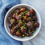 Asian Crockpot Meatballs Recipe