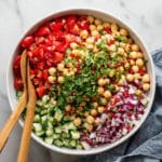 Mediterranean Chickpea Salad Recipe