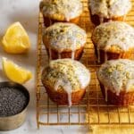 Healthy Lemon Poppyseed Protein Muffins Recipe