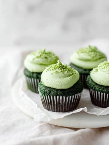 Mini Matcha Cupcakes Recipe