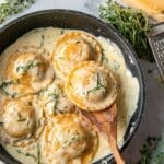 Butter Cream Sauce for Butternut Squash Ravioli Recipe